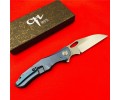 Нож CH Nighthawk S35VN Titanium Carbon Flipper NKCH010