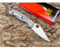 Нож складной Spyderco Paramilitary 2 C81 Titanium NKSP115