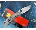 Складной нож Spyderco C186 Slysz Bowie Titanium NKSP118